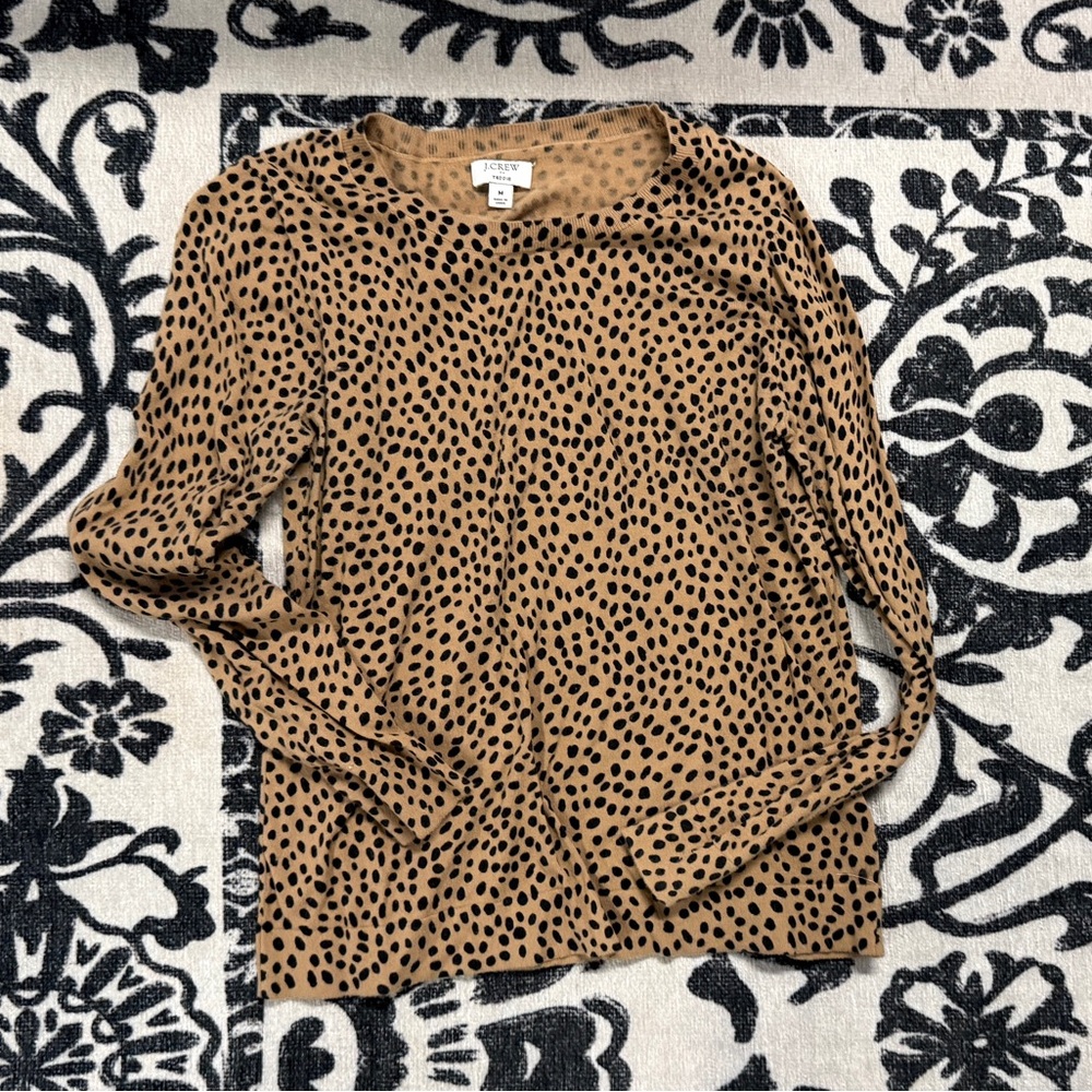 Leopard Print Women's Sweater